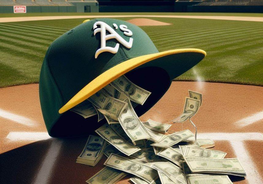 Oakland A's baseball cap