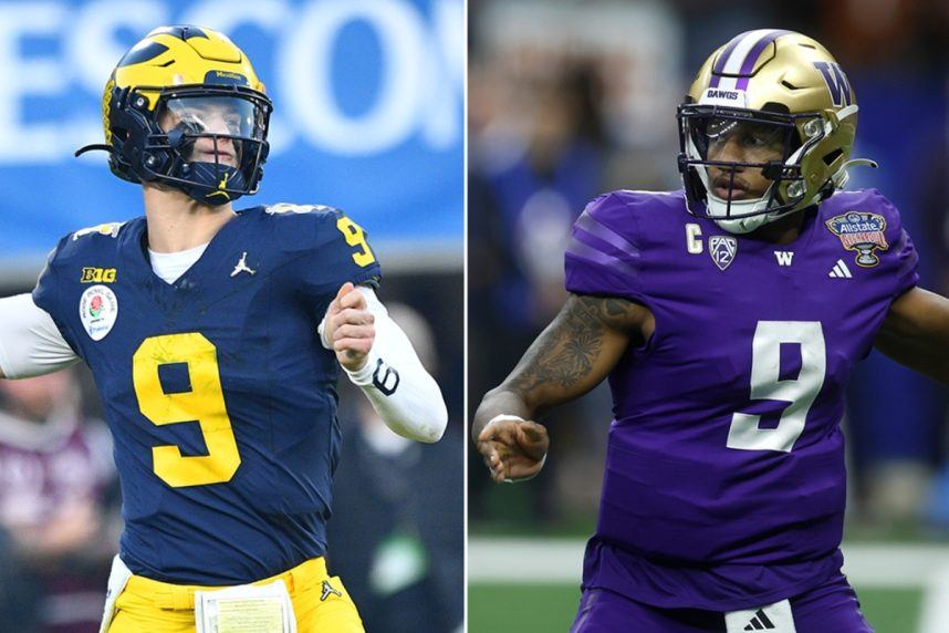 Michigan Washington odds college football