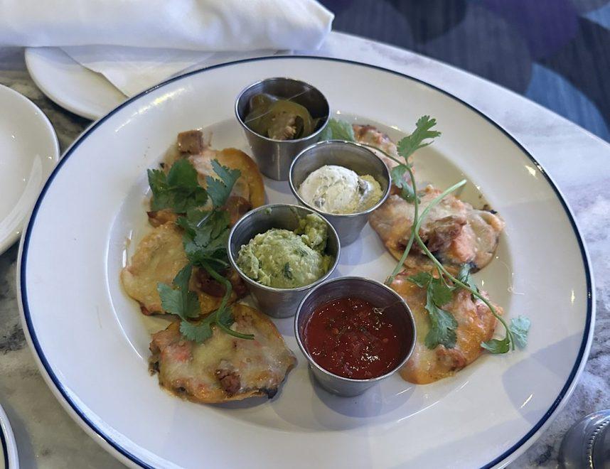 plate of nachos