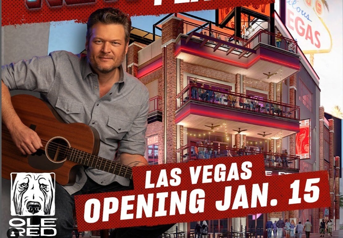 VEGAS RESTAURANT ROUNDUP Blake Shelton