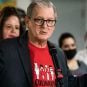 Culinary Union Holds Informational Picket at Strat, Sahara Casinos