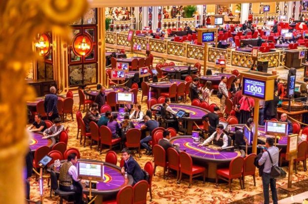 Macau casinos gross gaming revenue