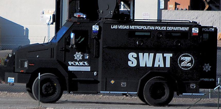 LVMPD SWAT vehicle