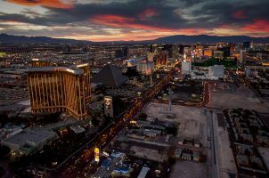 Las Vegas Strip casino revenue Nevada