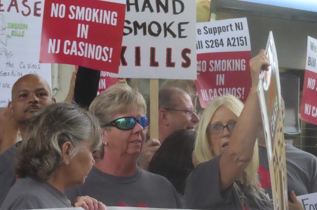 Atlantic City casino smoking New Jersey