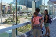 ACLU Sues Vegas Over Pedestrian Bridge Standing Ban