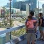 ACLU Sues Vegas Over Pedestrian Bridge Standing Ban