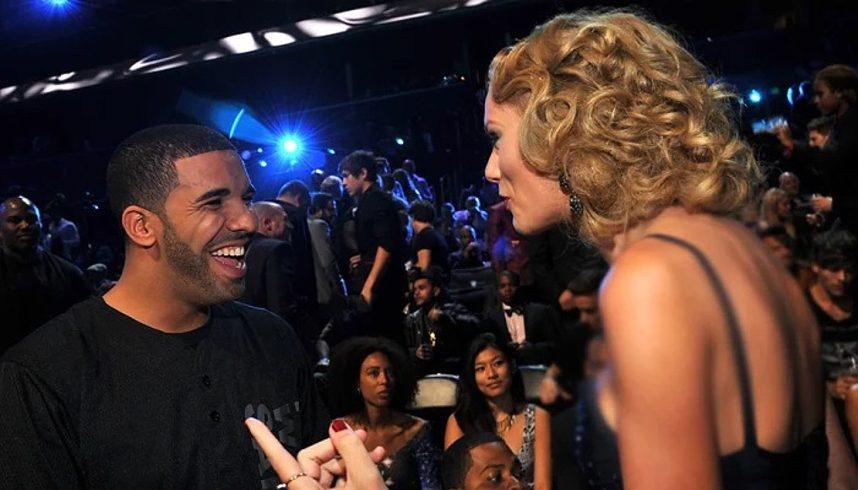 Drake chats with Taylor Swift 
