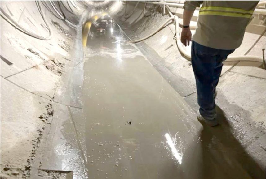 A photo from the OSHA report shows a Vegas Loop tunnel 
