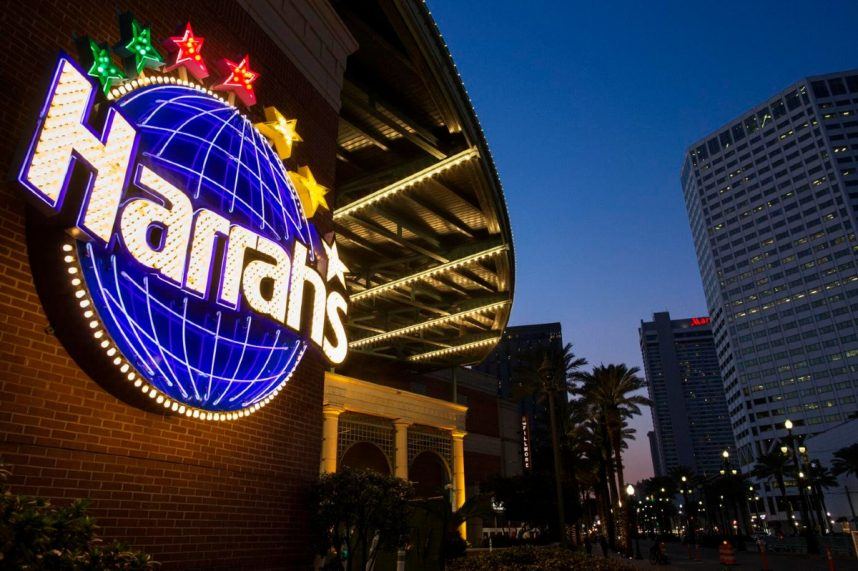 Louisiana gaming revenue Harrah's New Orleans