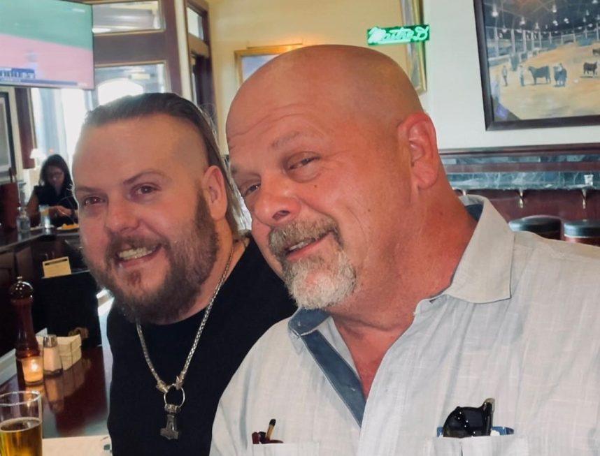 Rick Harrison announced his son Adam’s death by posting this photo to Instagram on January 19.