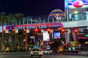 Nevada gaming revenue Las Vegas Super Bowl