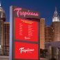 Tropicana Marquee Displaying Names of All 700 Employees Before Closing