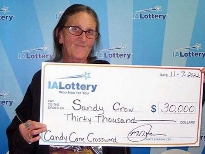 Sandy Crow, Sandra Crow, Alvin Hans Larsen III, Iowa Lottery, fraud