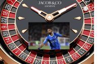 Neymar Sports Expensive Watch With Moving Roulette Wheel