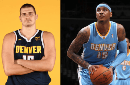 Nikola Jokic, Carmelo Anthonly 