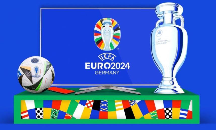 Euro 2024 football championship insignia