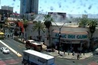 Vacant Building Catches Fire Near Las Vegas Strip, Smoke Seen Near the Strat Casino