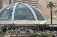 Painful Demolition of Mirage Las Vegas Atrium Begins