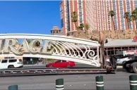 SIGN OFF: Mirage Las Vegas Entrance Arch Makes Its Exit