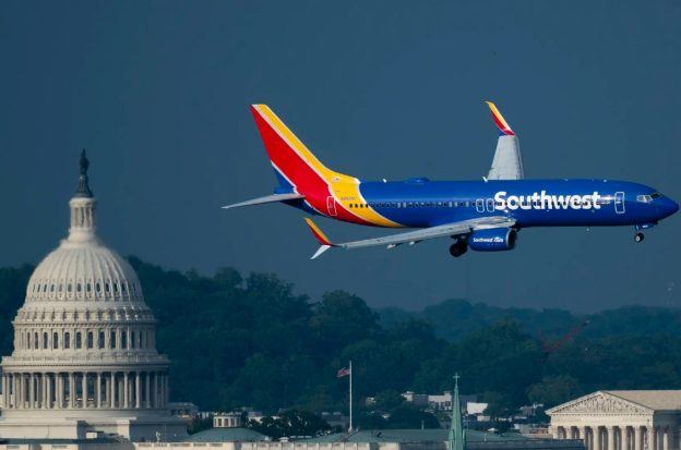 Southwest Airlines Las Vegas Reagan Airport DC