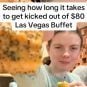 TikToker Tests How Long It Takes for Vegas’ Costliest Buffets to Boot Her