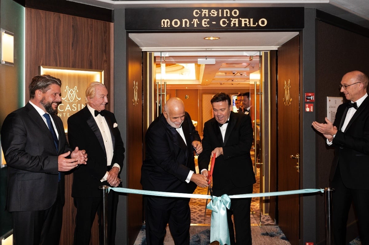 Monte-Carlo Casino Sets Sail Aboard Crystal Symphony Cruise