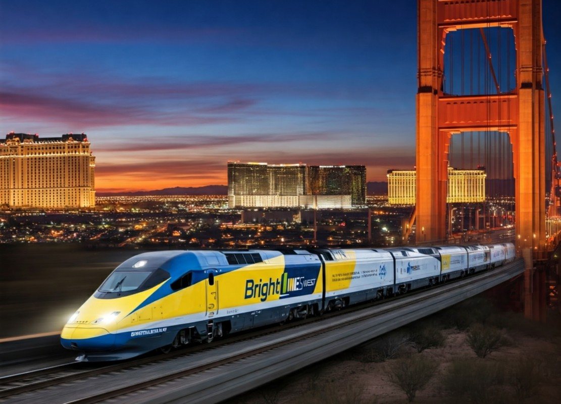 Brightline High-Speed Rail Could Connect Vegas to San Fran - Casino.org