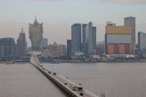 Macau casinos gaming revenue GGR