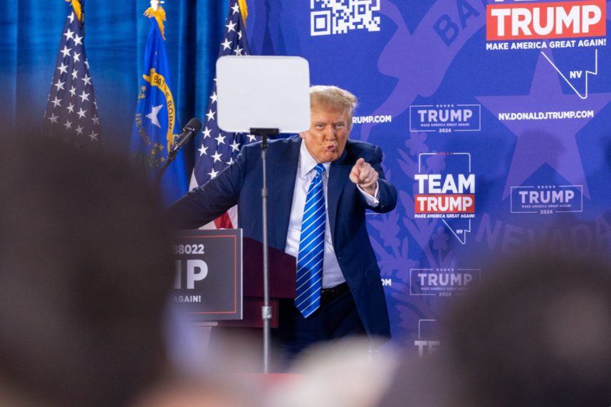 Donald Trump Las Vegas Circa