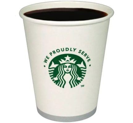 Starbucks paper cup