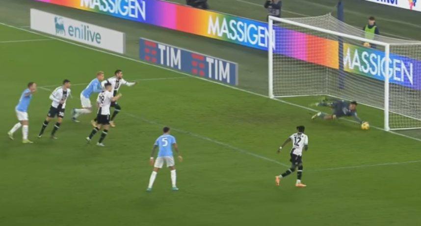 Maduka Okoye, Udinese, Lazio, tellow card, spot fixing, Diego Giordano, Mario Bordon