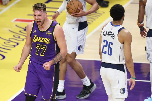 Luka Doncic Mavericks Adelson Lakers