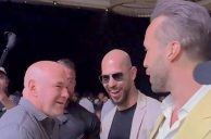 VIDEO: Dana White Embracing Accused Sex Traffickers at Vegas Fontainebleau Event Draws Conservative Ire