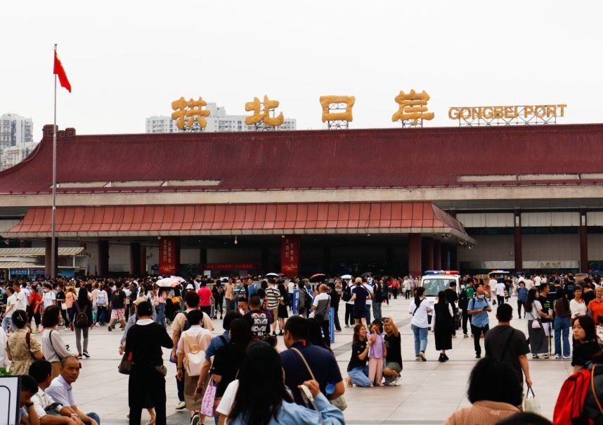 Macau border gate checkpoint renovation