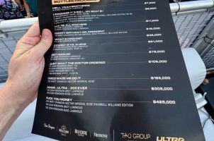 Tao Hospitality bottle service Las Vegas