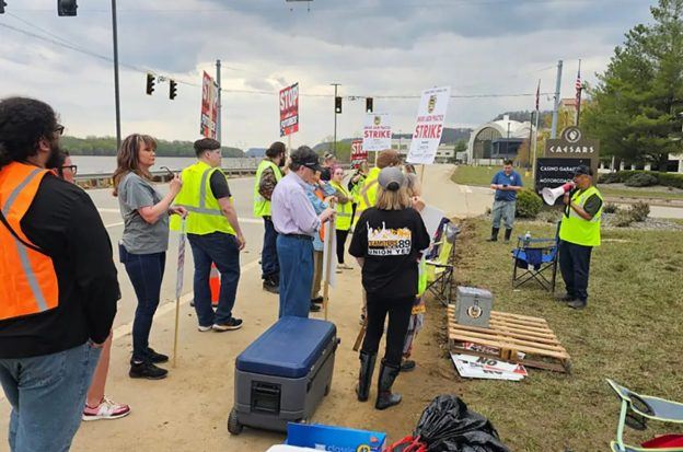 Caesars Southern Indiana casino strike Teamsters