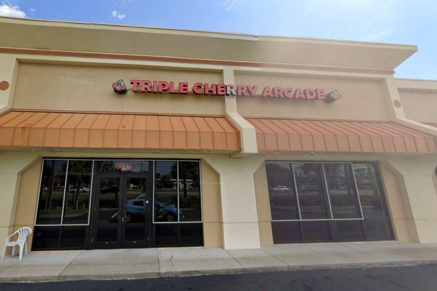 Illegal gambling casino arcade in Florida