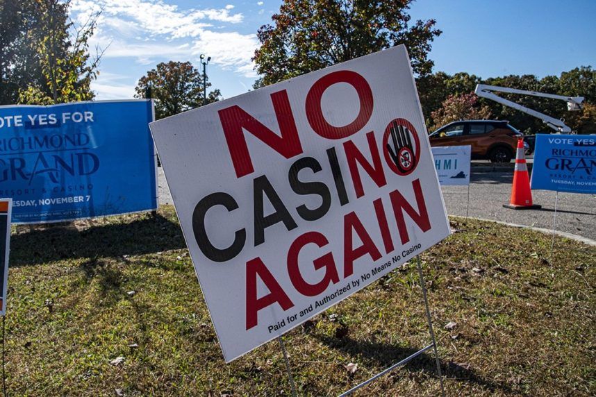 Richmond casino property Philip Morris