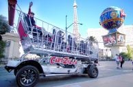 You Can Ride in a Giant Shopping Cart Down the Las Vegas Strip