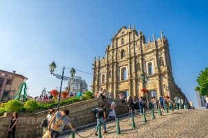 Macau casinos gaming revenue GGR