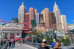 Las Vegas Strip casino revenue Nevada