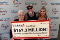 Kentucky Powerball Winners Waste No Time Redeeming $167.3 Million Jackpot