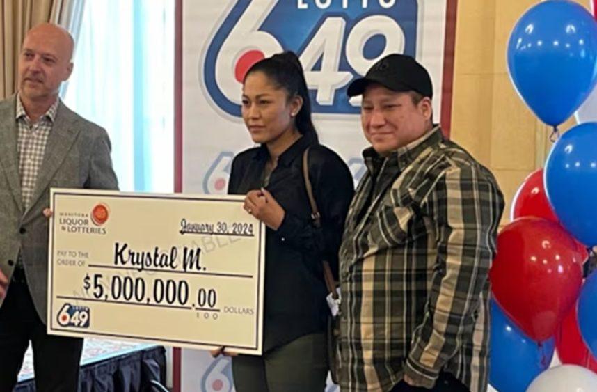 Lawrence Campbell, Krystal Ann McKay, Canadian lottery dispute, Man sues ex over lottery win, Winnipeg $5 million lottery lawsuit, Lottery ticket claimed by girlfriend, WCLC lottery legal battle