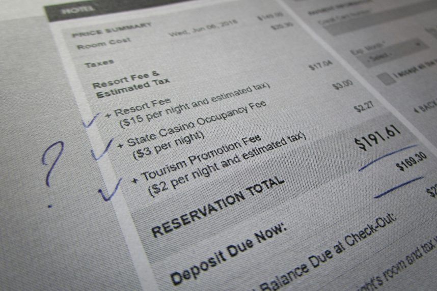 hotel transparency deceptive pricing resort fees