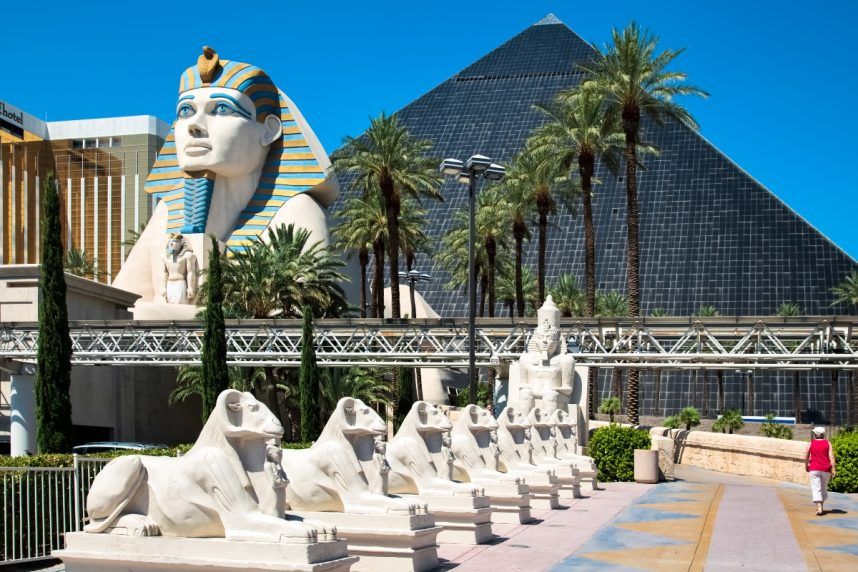 Luxor Las Vegas Egypt tombs