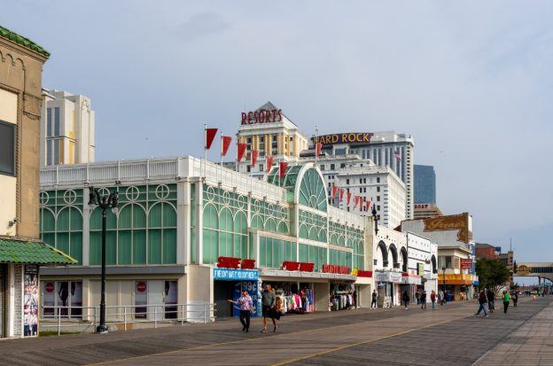 Atlantic City casino industry gaming revenue