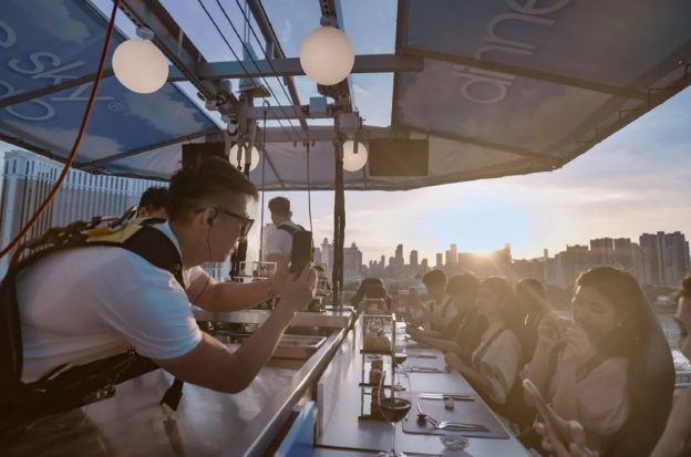 Dinner in the Sky Melco Resorts City of Dreams