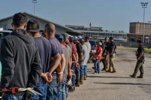 Delta Downs immigration raid, ICE racetrack arrests, undocumented backstretch workers, horse racing labor issues, equine welfare