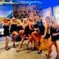 Original Crazy Girls Celebrate Arrival of Statue at Circa Las Vegas